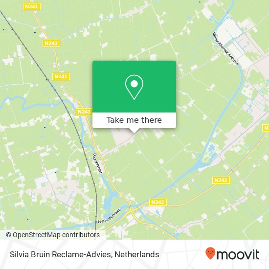 Silvia Bruin Reclame-Advies, Rijdersstraat 50 Karte