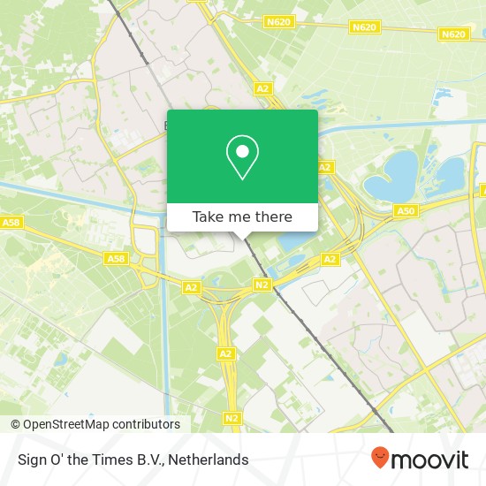 Sign O' the Times B.V., De Donge 7 map