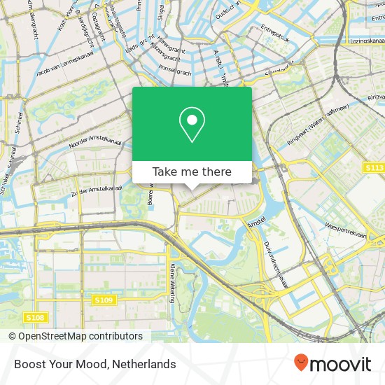 Boost Your Mood, Maasstraat 99-3 Karte