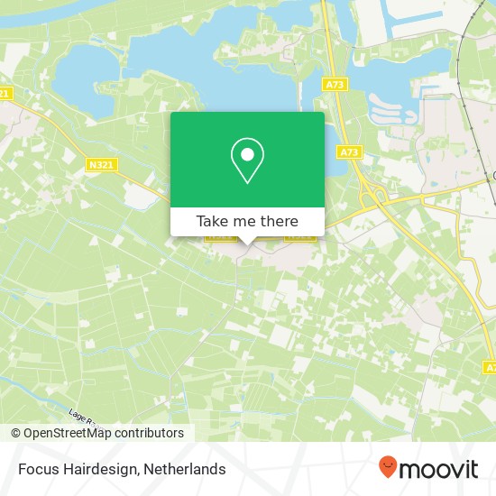 Focus Hairdesign, Jan van Daalstraat 2 map