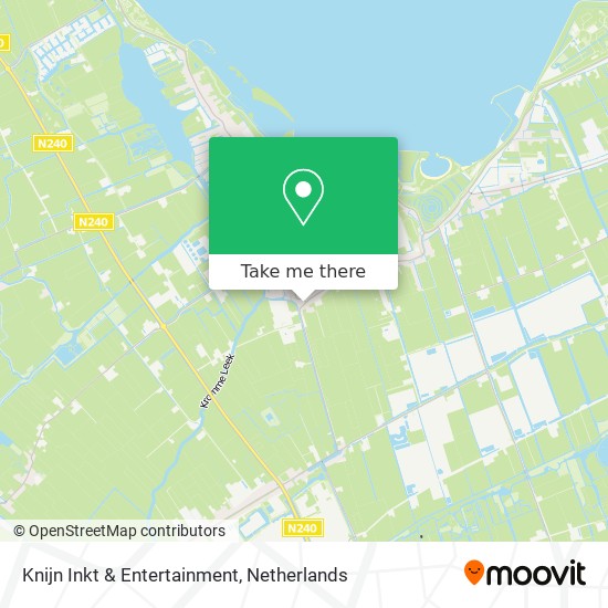 Knijn Inkt & Entertainment map