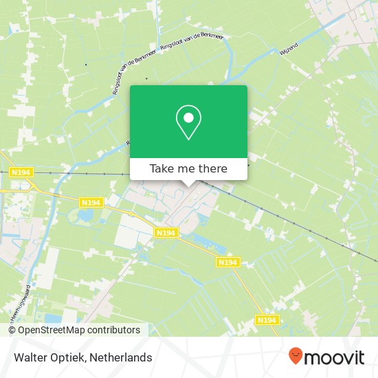 Walter Optiek, Kerkweg 19D map