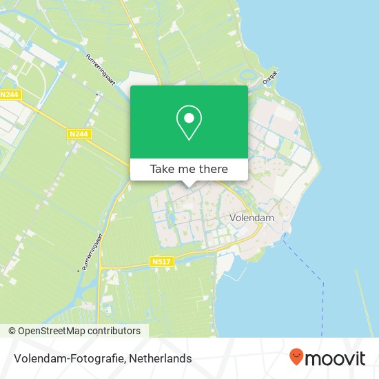 Volendam-Fotografie, Anton Deenplein 10 map