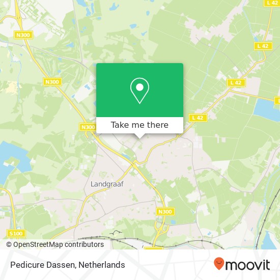 Pedicure Dassen, Berlageplein 7 map