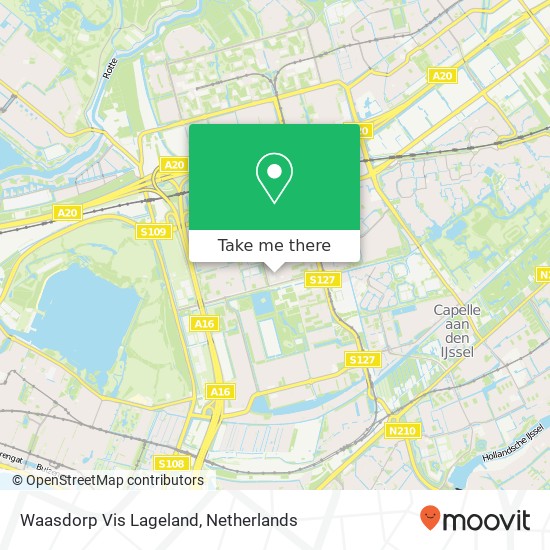 Waasdorp Vis Lageland, Samuel Esmeijerplein 39 map