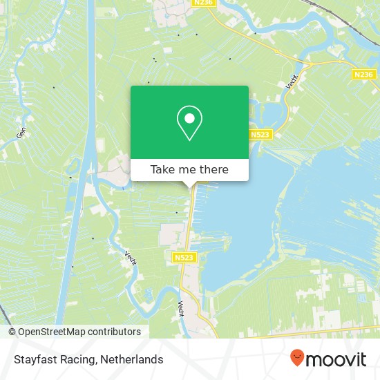 Stayfast Racing, Reeweg map