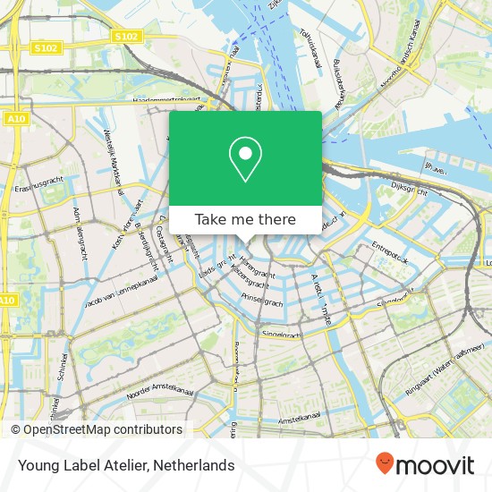 Young Label Atelier, Singel 393 map
