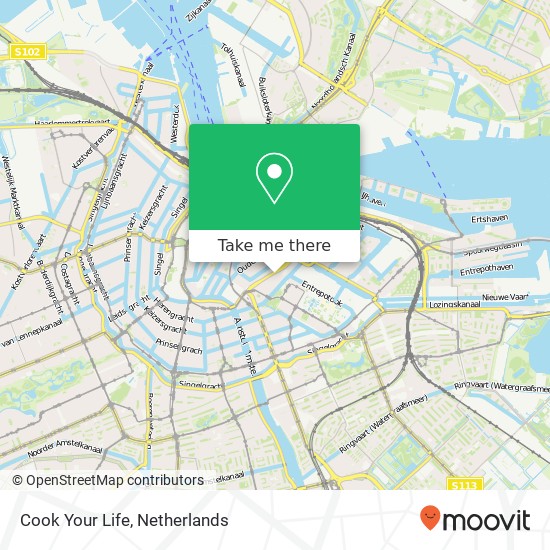 Cook Your Life, Valkenburgerstraat map