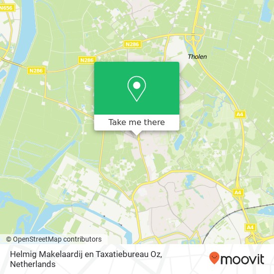 Helmig Makelaardij en Taxatiebureau Oz, Dorpsstraat 107 map