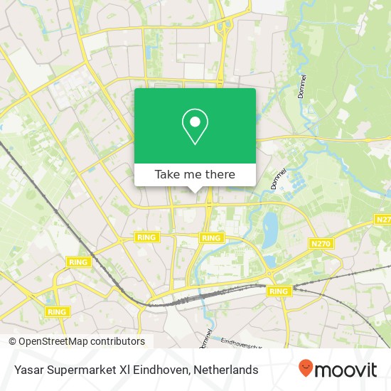 Yasar Supermarket Xl Eindhoven, Generaal Coenderslaan 53 Karte