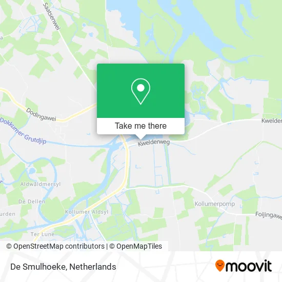 De Smulhoeke map