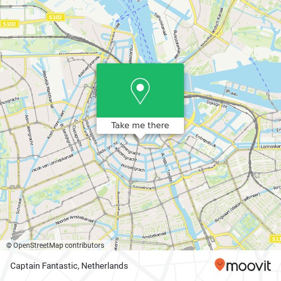 Captain Fantastic, Nieuwe Doelenstraat map