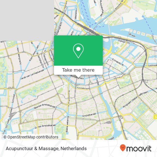 Acupunctuur & Massage, Prinsengracht 662 Karte