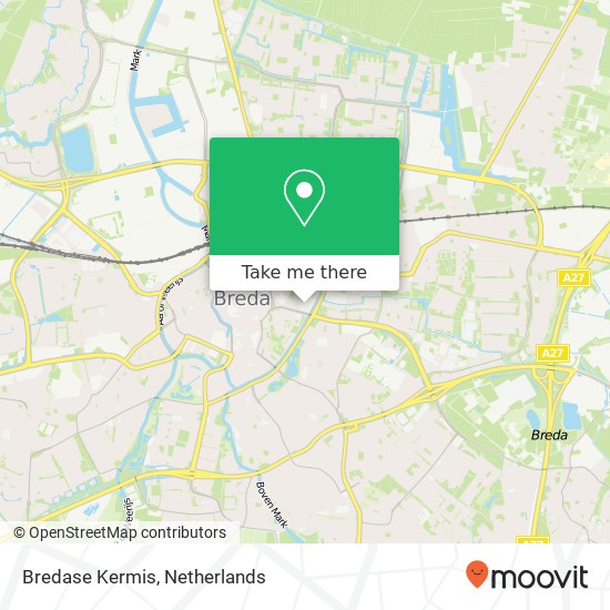 Bredase Kermis map