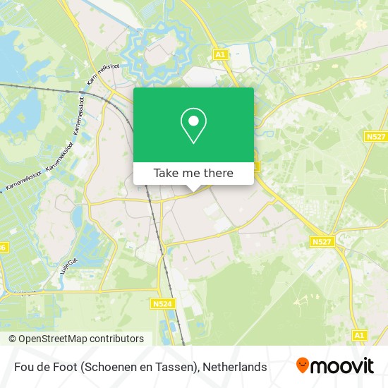 Fou de Foot (Schoenen en Tassen) map