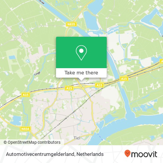 Automotivecentrumgelderland, Franklinstraat 10 map