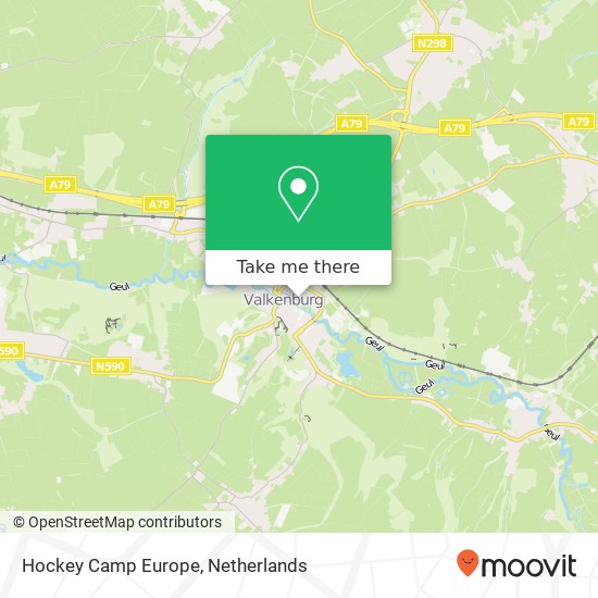 Hockey Camp Europe, Doctor Erensstraat 28 map