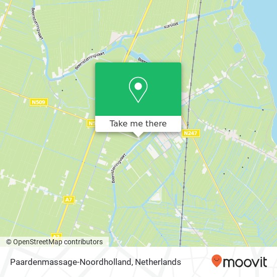 Paardenmassage-Noordholland, Oosthuizerweg 80 map