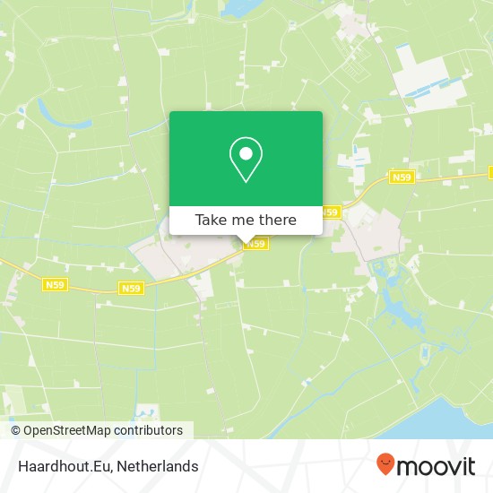 Haardhout.Eu, Rijksweg map