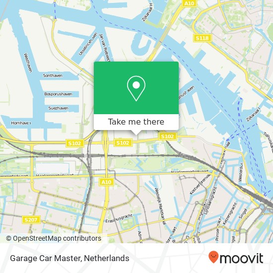 Garage Car Master, Contactweg 43A map