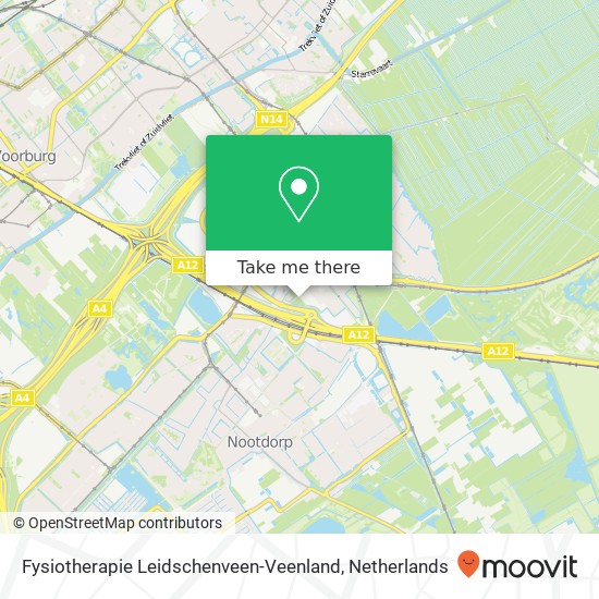 Fysiotherapie Leidschenveen-Veenland, Vrouw Avenweg 650 Karte