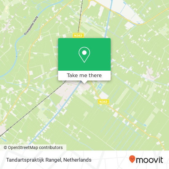 Tandartspraktijk Rangel, Van der Pijlweg 2 map