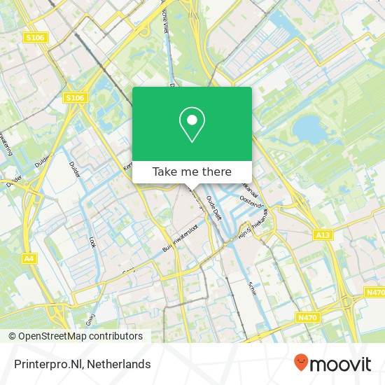 Printerpro.Nl map