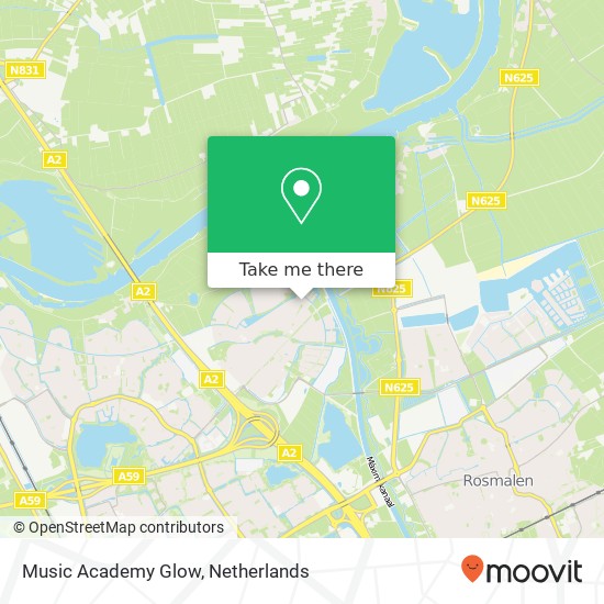 Music Academy Glow, Berenklauw 26 map