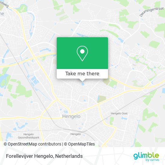 Forellevijver Hengelo map