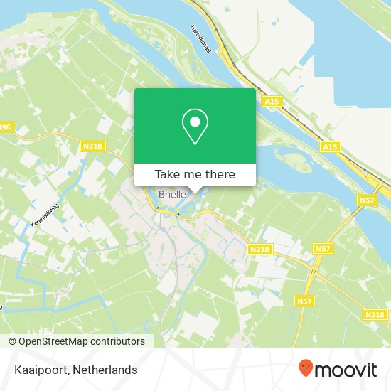 Kaaipoort map