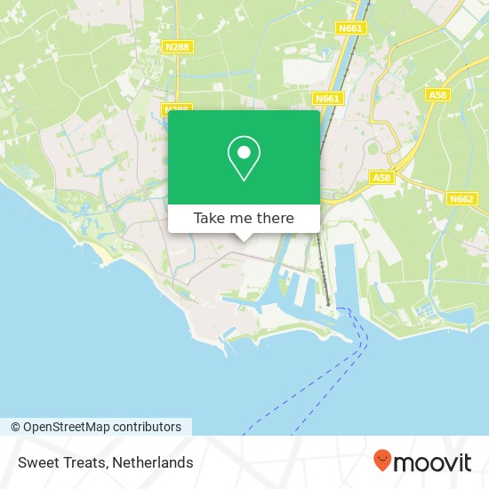 Sweet Treats, Van Dishoeckstraat 237 map