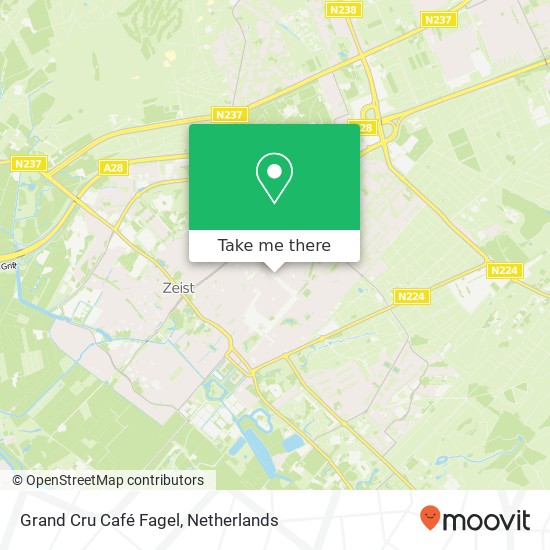 Grand Cru Café Fagel, Steynlaan 52 map