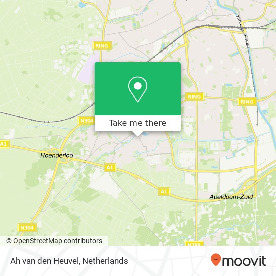 Ah van den Heuvel, Molecatenlaan 30 map