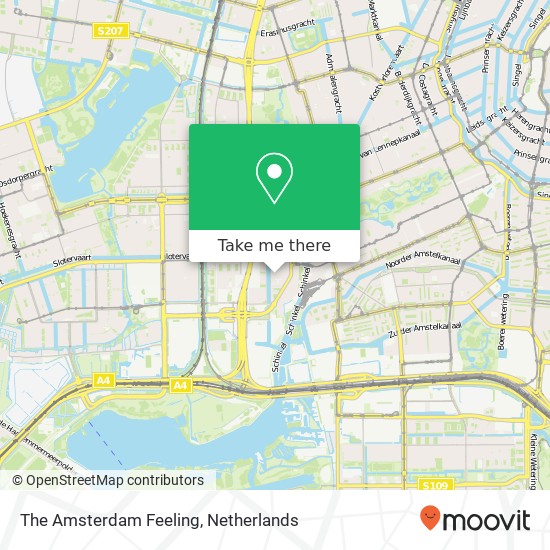 The Amsterdam Feeling map