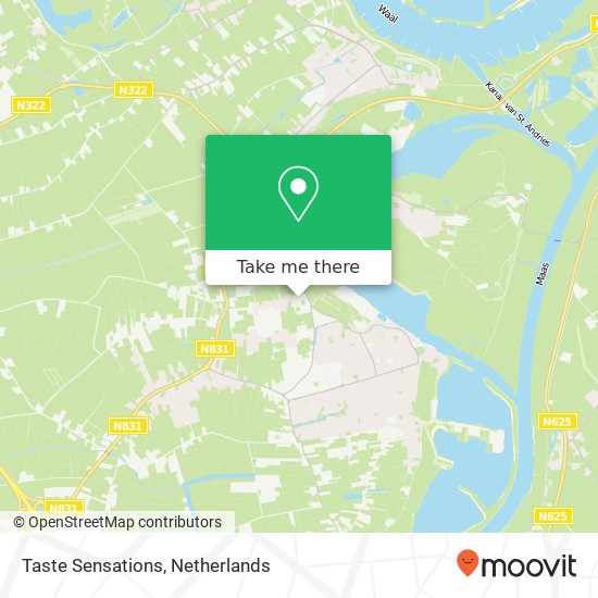 Taste Sensations, Veersteeg 2 map