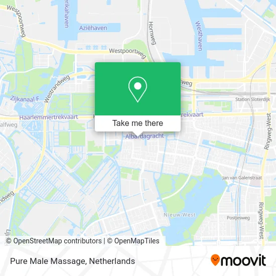 Pure Male Massage map