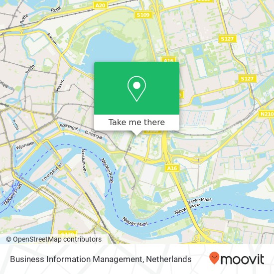 Business Information Management, Burgemeester Oudlaan 50 map