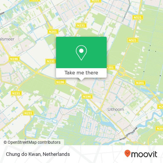 Chung do Kwan, Randhoornweg 39 map