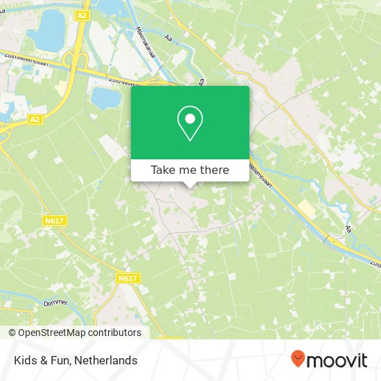 Kids & Fun, Paterstraat map