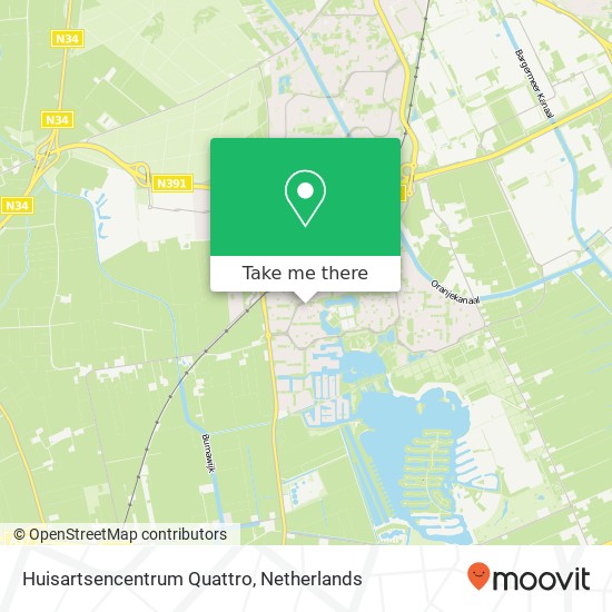 Huisartsencentrum Quattro, Brandgans 2 map