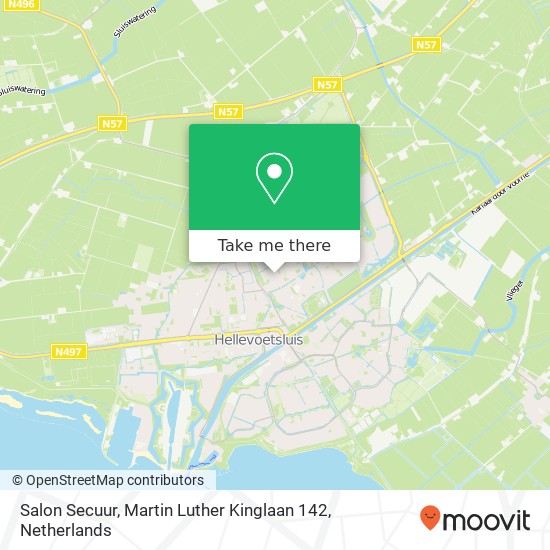 Salon Secuur, Martin Luther Kinglaan 142 map