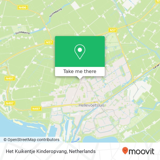 Het Kuikentje Kinderopvang, Verlengde Lagelandseweg map