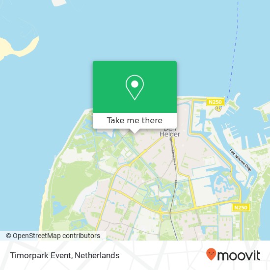 Timorpark Event, Timorlaan map