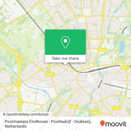 Postmasters Eindhoven - Postbedrijf - Drukkerij, Torenallee 20 map