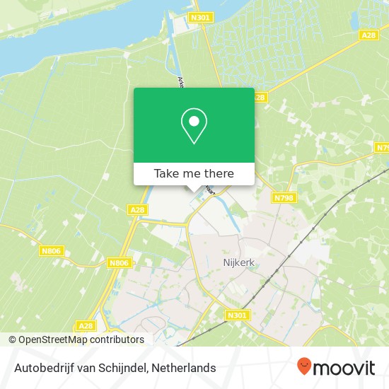 Autobedrijf van Schijndel map