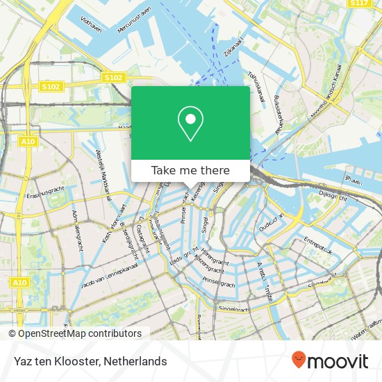 Yaz ten Klooster, Prinsengracht 241 map