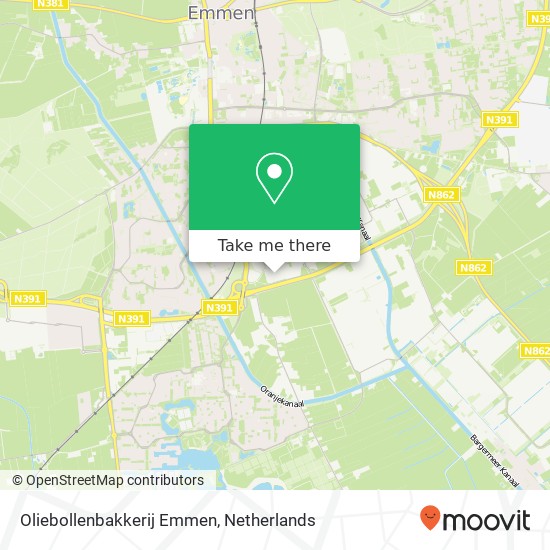 Oliebollenbakkerij Emmen, Nijbracht 25 map