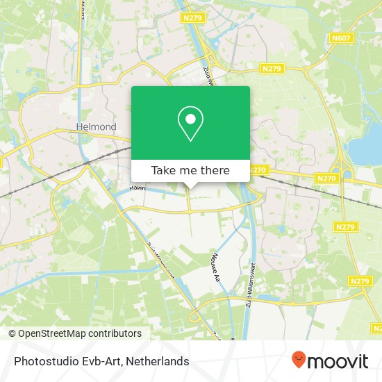 Photostudio Evb-Art, Lage Dijk 10A map