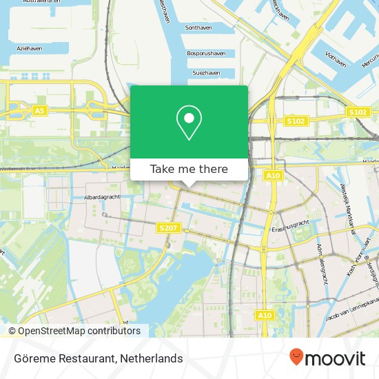 Göreme Restaurant, David Vosstraat map