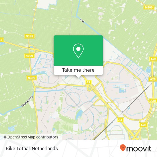 Bike Totaal, Spaceshuttle 22 Karte